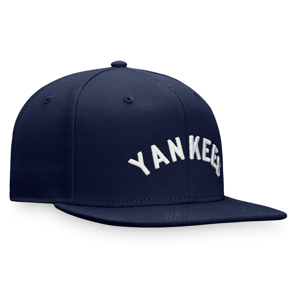 Men's Fanatics Navy New York Yankees Cooperstown Collection Fitted Hat