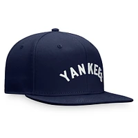 Casquette ajustée Fanatics Navy New York Yankees Cooperstown Collection pour hommes