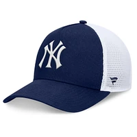 Men's Fanatics Navy New York Yankees Fundamental A-Frame Adjustable Hat