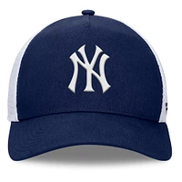 Men's Fanatics Navy New York Yankees Fundamental A-Frame Adjustable Hat