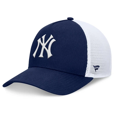 Casquette réglable bleu marine New York Yankees Fundamental A-Frame pour hommes