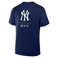 T-shirt fanatiques pour hommes bleu marine New York Yankees Legacy