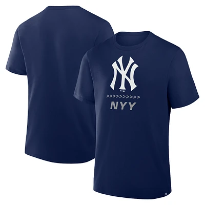 T-shirt fanatiques pour hommes bleu marine New York Yankees Legacy