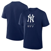 T-shirt fanatiques pour hommes bleu marine New York Yankees Legacy