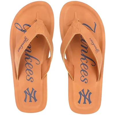 New York Yankees FOCO Color Pop Flip Flop Sandals
