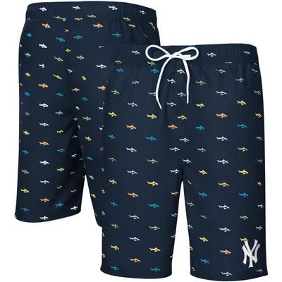 New York Yankees G-III Sports by Carl Banks Anchor Swim Trunks - Navy