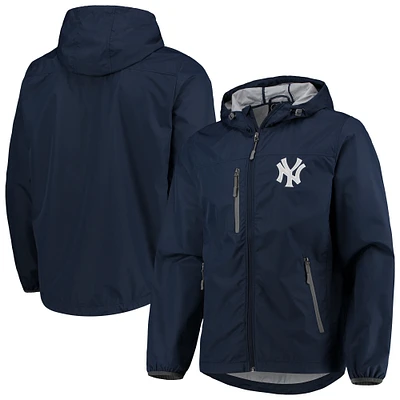Veste à capuche légère Double Play New York Yankees G-III Sports by Carl Banks pour homme, bleu marine