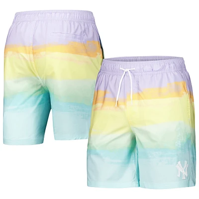 Short de bain G-III Sports by Carl Banks New York Yankees Perfect Game Volley pour hommes