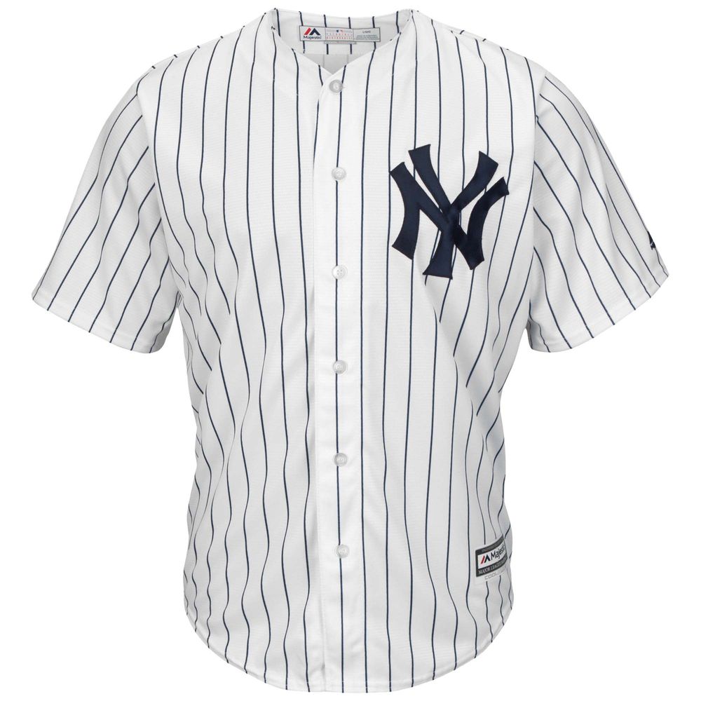 Men's Gerrit Cole White/Navy New York Yankees Big & Tall Replica Player Jersey