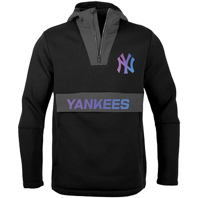 Sweat à capuche noir Levelwear New York Yankees Ruckus pour homme