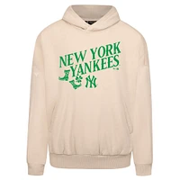 Men's Levelwear  Khaki New York Yankees St. Patrick's Day Pullover Hoodie