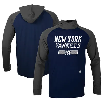 New York Yankees Men's 47 Brand Fall Navy Shortstop Pullover