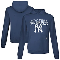 Men's Levelwear Navy New York Yankees Accolade Relay Mission Pullover Hoodie