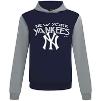 Men's Levelwear Navy New York Yankees Accolade Ultimate Mission Pullover Hoodie