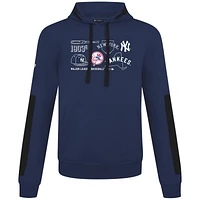 Sweat à capuche Bombay Campaign bleu marine pour homme Levelwear des Yankees de New York, collection Cooperstown