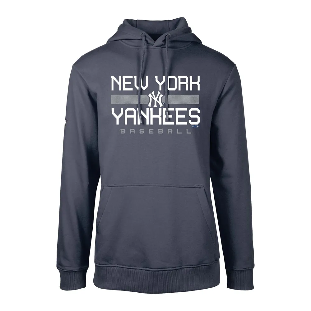 New York Yankees Antigua Victory Pullover Hoodie - Navy
