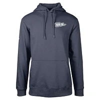 Men's Levelwear  Navy New York Yankees Podium Rafters Pullover Hoodie