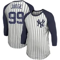 Lids Aaron Judge New York Yankees Majestic Threads Pinstripe 3/4