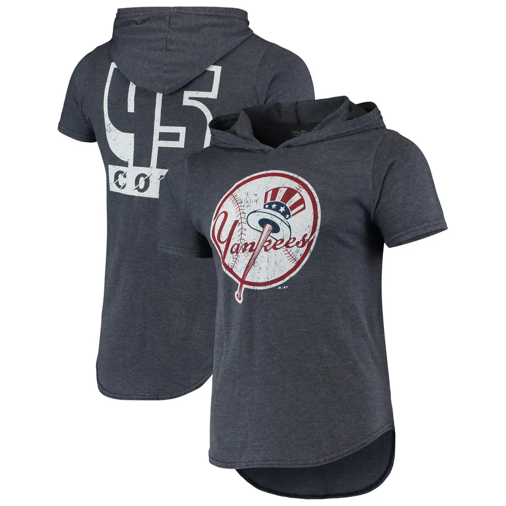Lids Gerrit Cole New York Yankees Majestic Threads Softhand Player Tri-Blend  Hoodie T-Shirt - Navy