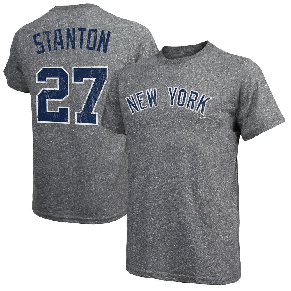New York Yankees Giancarlo Stanton Men's Name & Number T-Shirt
