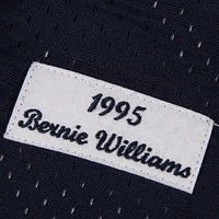 Men's Mitchell & Ness Bernie Williams Navy New York Yankees Cooperstown Mesh Batting Practice Jersey