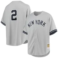 Lids Derek Jeter New York Yankees Mitchell & Ness 1998 Cooperstown  Collection Road Authentic Jersey - Gray