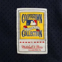 Mitchell & Ness Don Mattingly Navy New York Yankees 1995 Authentique Maillot d'entraînement au bâton en maille de la collection Cooperstown pour hommes