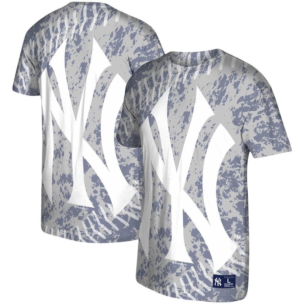 Mitchell And Ness MLB Yankies Grey Jersey (Mens)