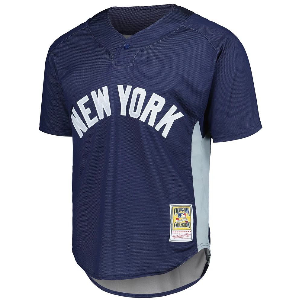 Men's Mitchell & Ness Mariano Rivera Navy New York Yankees Cooperstown Collection 2009 Batting Practice Jersey