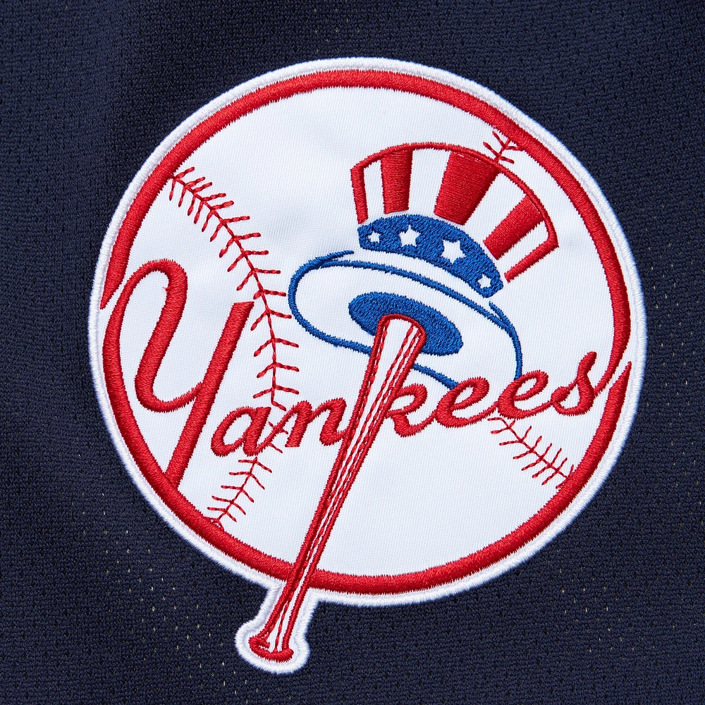 Short mode Mitchell & Ness New York Yankees OG 2.0 bleu marine pour hommes