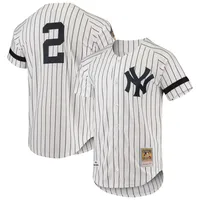 Men's Nike Gray New York Yankees Road Cooperstown Collection Team Jersey