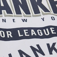 Men's Mitchell & Ness White New York Yankees Cooperstown Collection Team Origins Premium T-Shirt