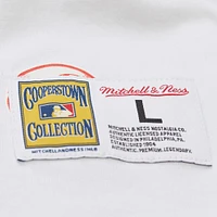 Men's Mitchell & Ness White New York Yankees Cooperstown Collection Team Origins Premium T-Shirt
