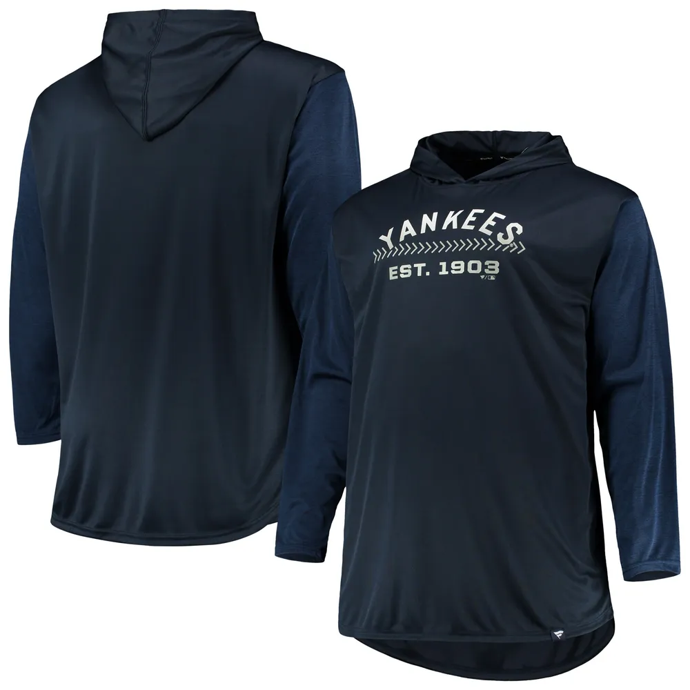 New York Yankees Antigua Victory Pullover Hoodie - Navy