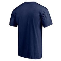 T-shirt bleu marine pour homme avec le titre des World Series Hometown Yankees de New York