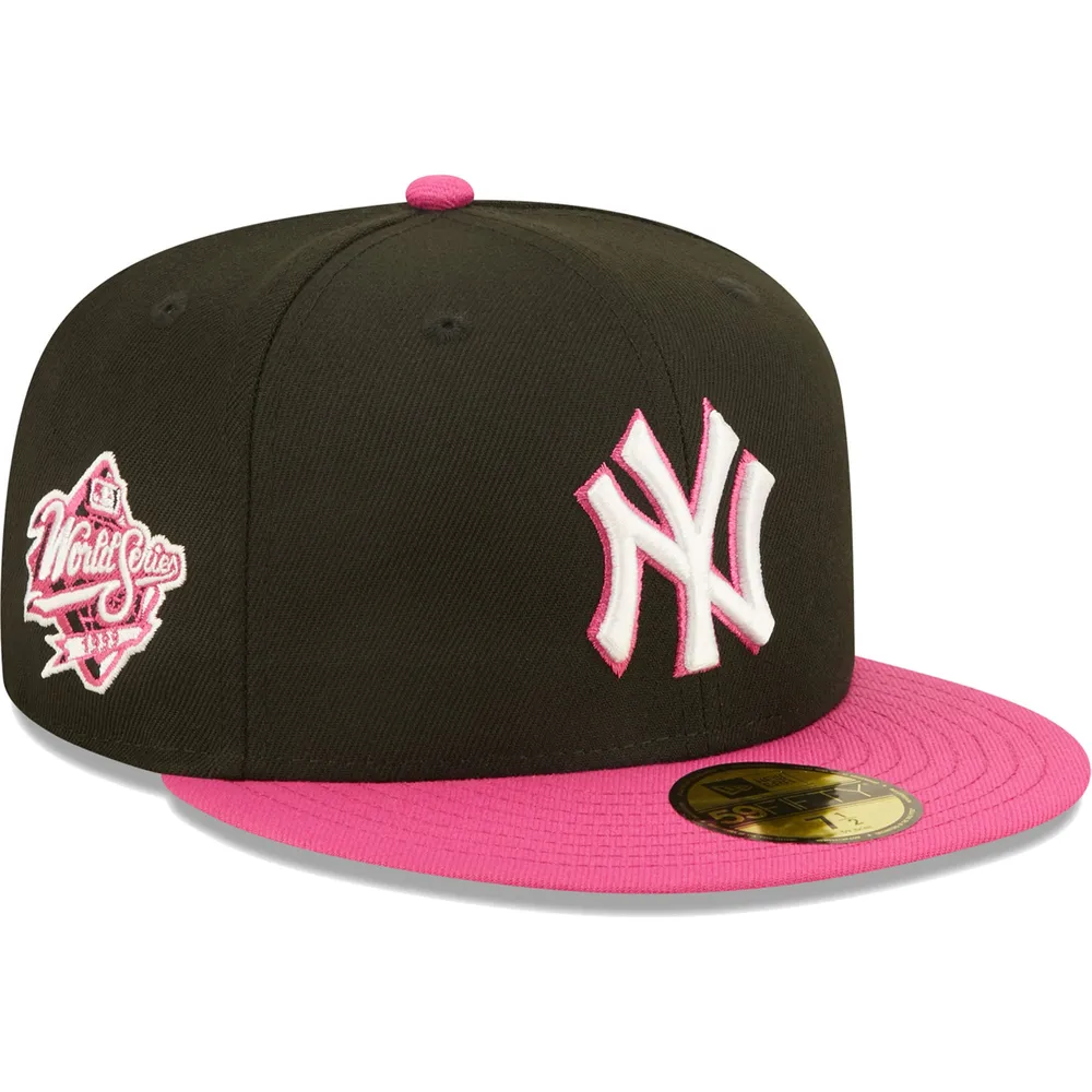 Onzorgvuldigheid kader vinger Lids New York Yankees Era 1999 World Series Champions Passion 59FIFTY  Fitted Hat - Black/Pink | The Shops at Willow Bend