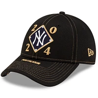 Men's New Era Black New York Yankees 2024 American League Division Series Champions Locker Room 9FORTY Adjustable Hat