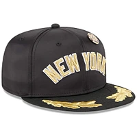 Men's New Era  Black York Yankees 2025 59FIFTY Day Gold Leaf Fitted Hat