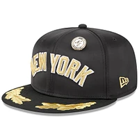 Men's New Era  Black York Yankees 2025 59FIFTY Day Gold Leaf Fitted Hat