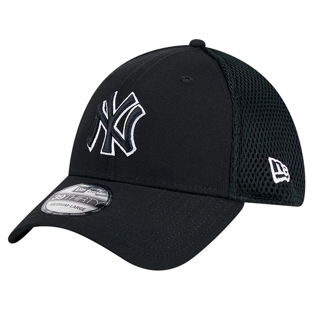 Casquette flexible noire 39THIRTY des Yankees de New York Era pour hommes