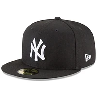 Men's New Era Black York Yankees 59FIFTY Fitted Hat