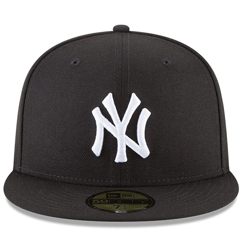 Casquette ajustée 59FIFTY New York Yankees Era noire pour homme