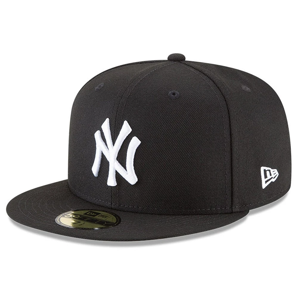 Casquette ajustée 59FIFTY New York Yankees Era noire pour homme