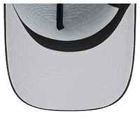 Casquette ajustable New Era 9FORTY A-Frame noire des Yankees de New York pour homme