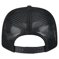 Men's New Era Black New York Yankees Adventure Drinks Pattern 9SEVENTY Stretch-Snap Hat