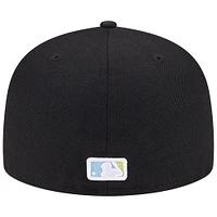 Casquette ajustée 59FIFTY noire des New York Yankees Era pour homme