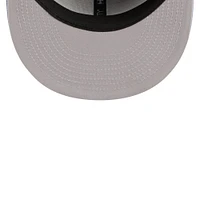 Casquette ajustée 59FIFTY New Era noire pour homme avec écusson sur le côté des York Yankees