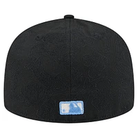 Casquette ajustée New Era 59FIFTY noire des Yankees de York pour homme