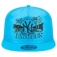 Men's New Era Blue New York Yankees Neon Golfer Snapback Hat