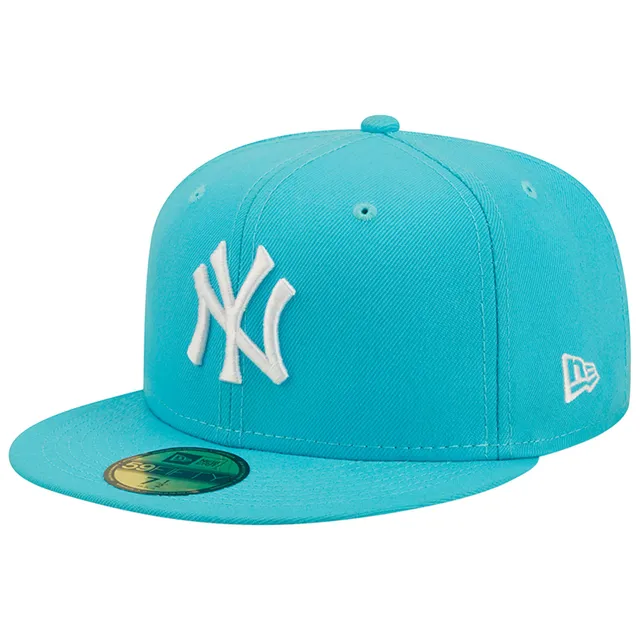 Lids Detroit Tigers New Era Vice Highlighter Logo 59FIFTY Fitted Hat - Blue